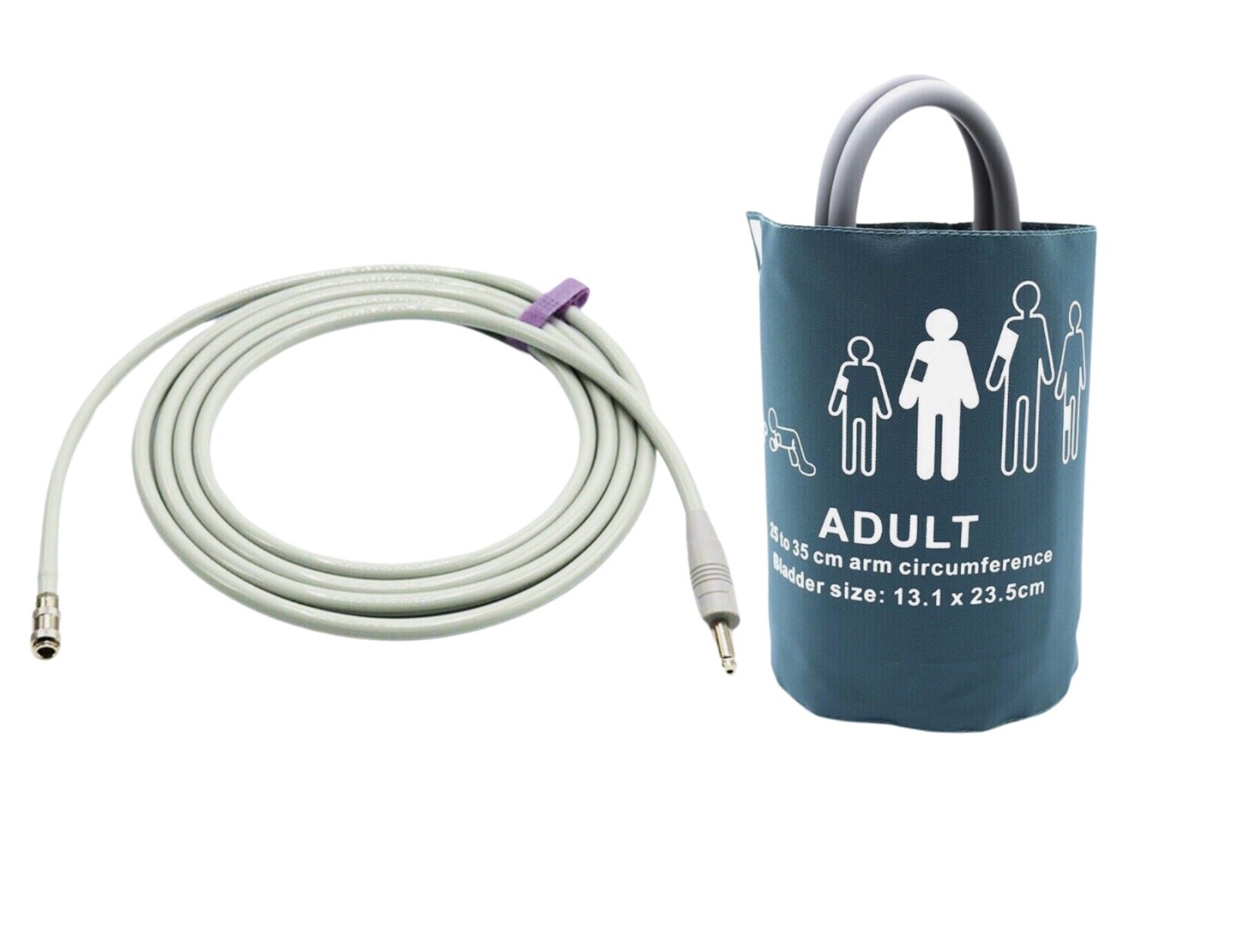 Philips Air Hose M1599B NIBP Bundle - Air Hose + Cuff - Same Day Shipping