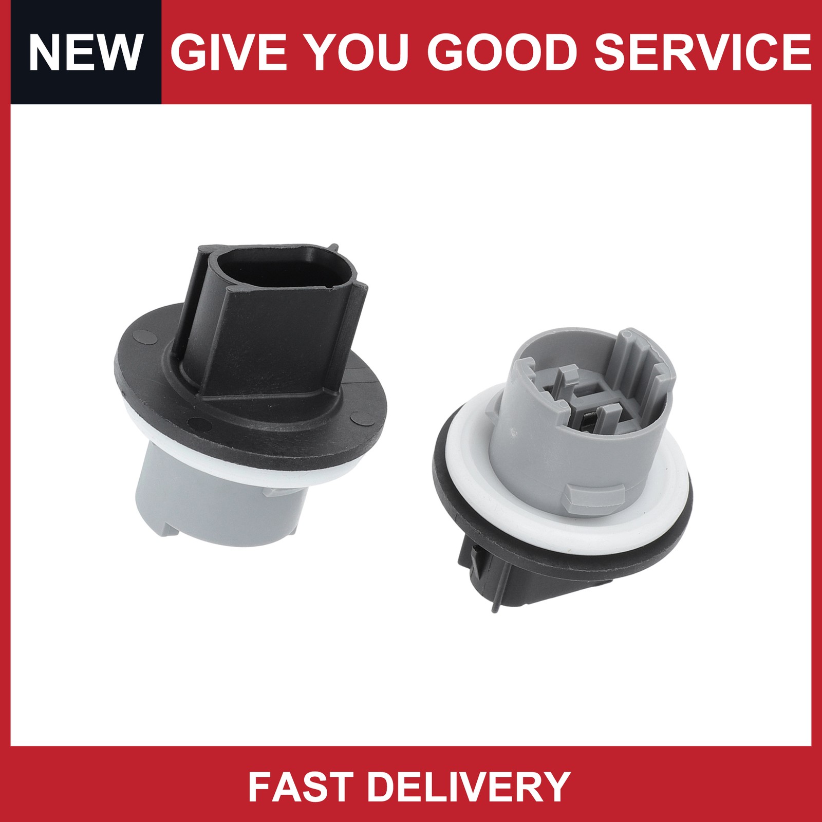 2 pcs Turn Signal Light and Parking Lamp Socket for Chevrolet Camaro 2010-2015