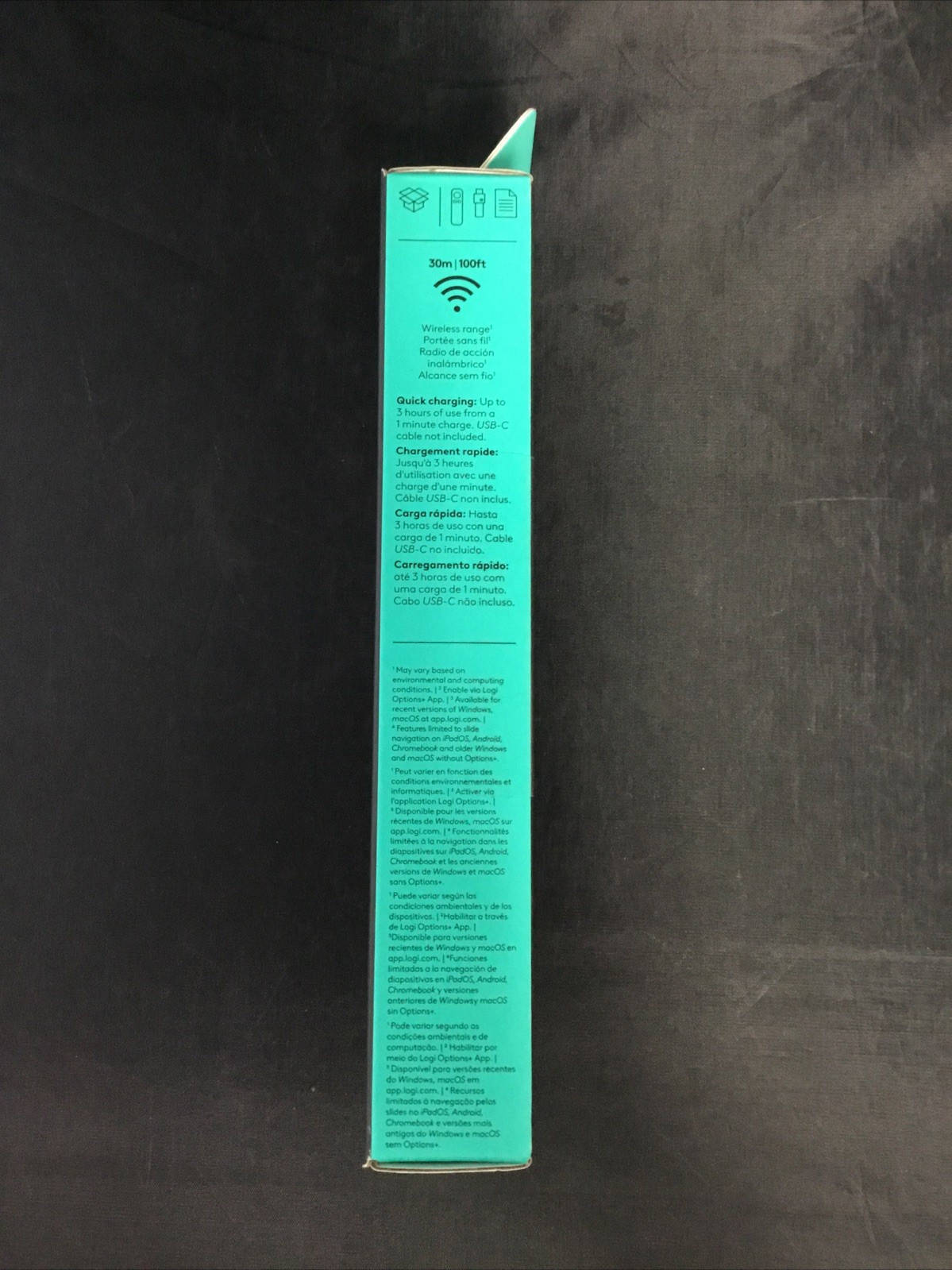 Genuine Logitech Spotlight 2 Advanced Presenter with Haptics (910-007668) NEW