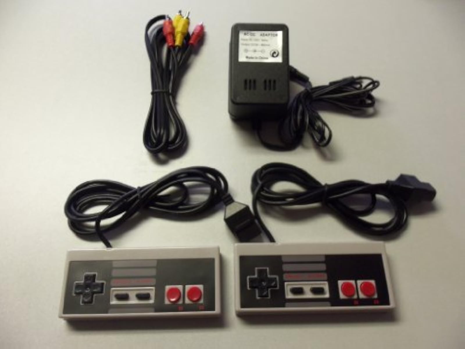Nintendo NES Controllers AV Cable Power Adapter Bundle For Nintendo NES Nintendo