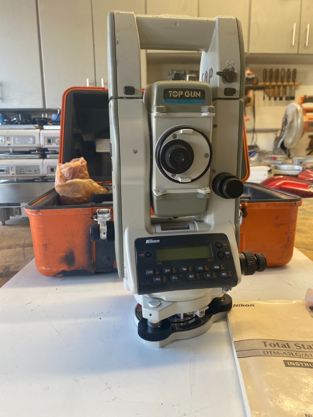 NIKON DTM-A5LG SURVEYING TOTAL STATION TOPCON TRIMBLE SOKKIA LEICA TRANSIT
