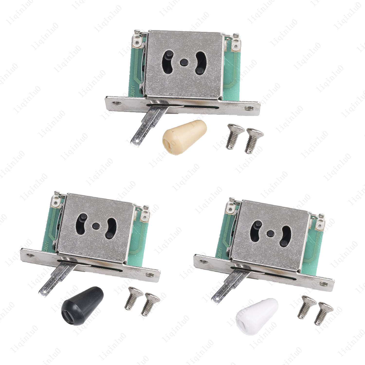 1Pc 3/5 Way Pickup Selector Switch For Strat Tele Guitar, Tip Color Selectable