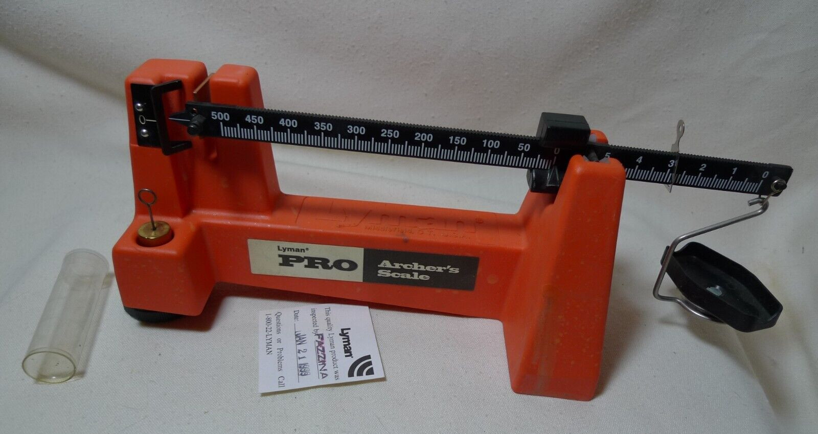 Lyman Pro Series Archer's 1005 GR Precision Scale 7752213 Made in U.S.A.