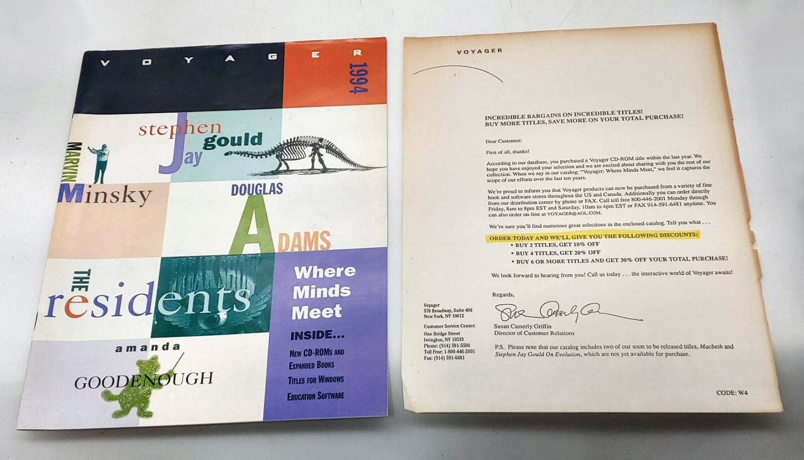 1994 Voyager Multimedia Catalog