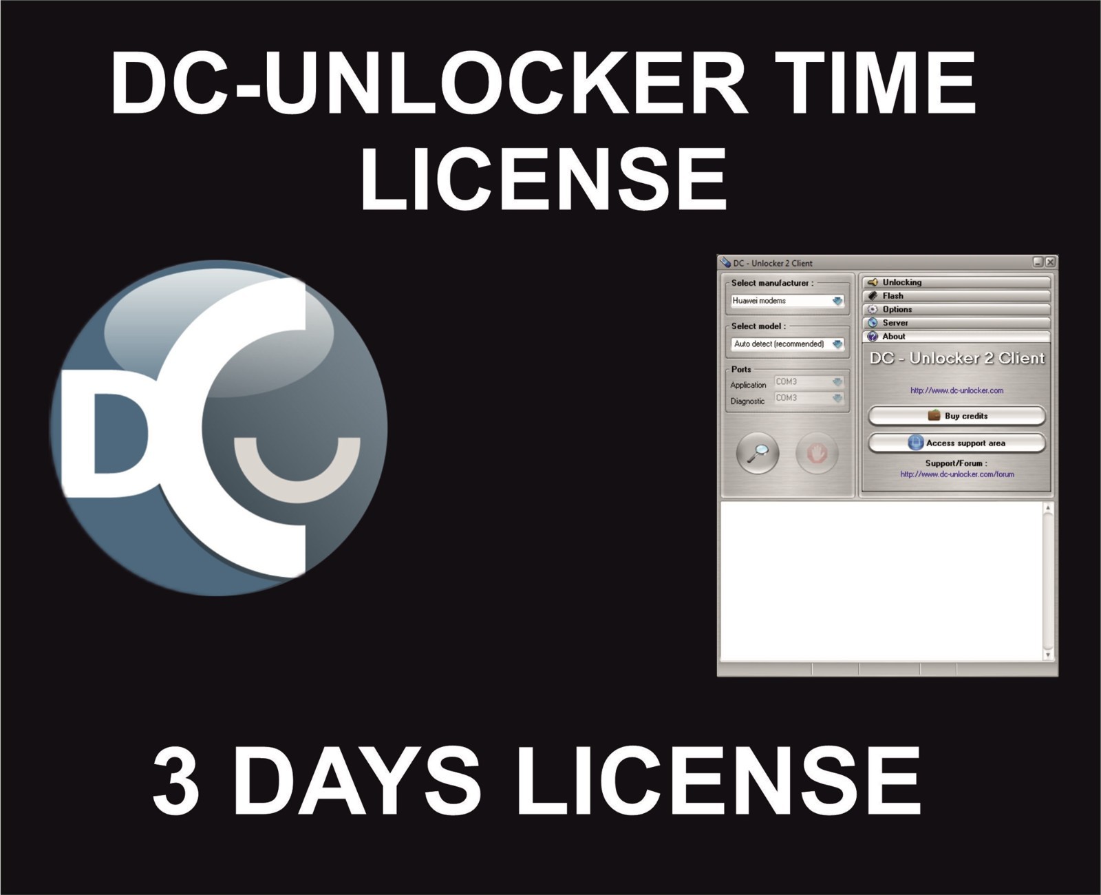 DC Tool Time Package, 3 Days Activation