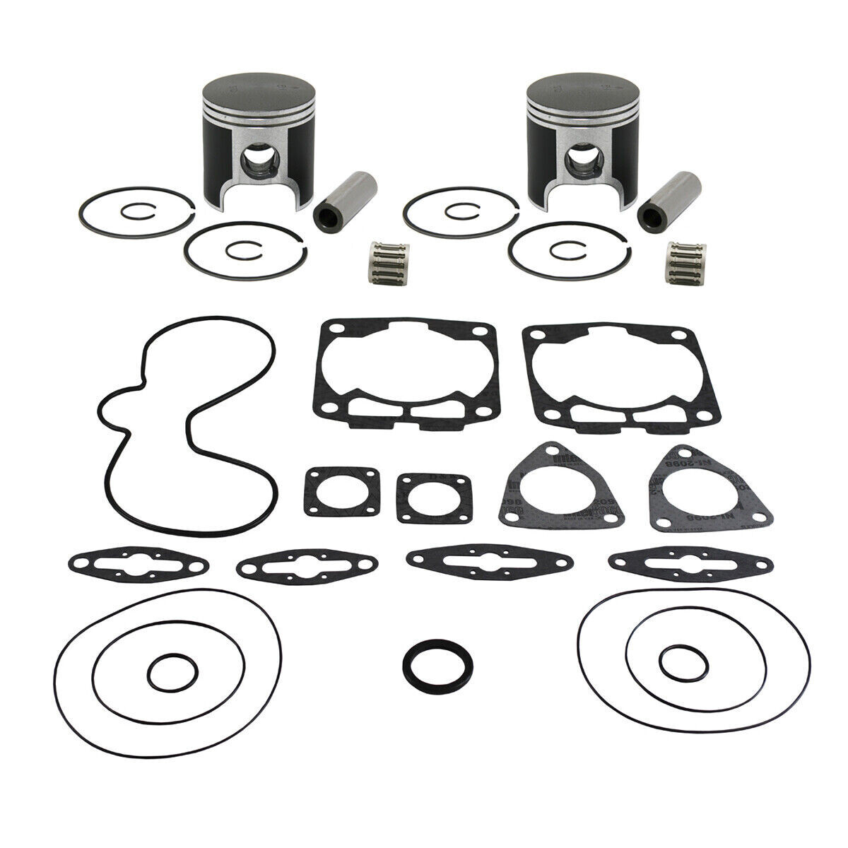 Polaris XC SP 500 SPI Pistons Top End Gasket Kit Bearings 70.50mm 2001 2002 2003