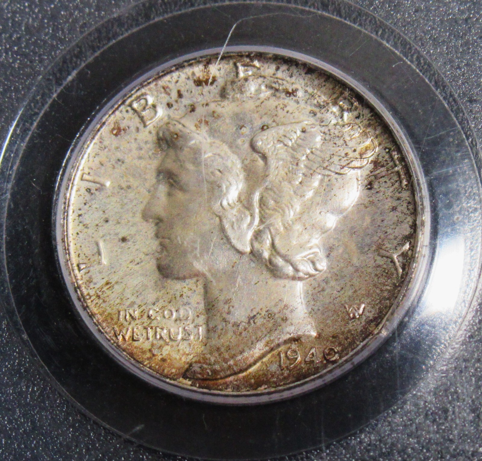 1940 10C Mercury Dime. Proof. PCGS PR66. Benson Collection.