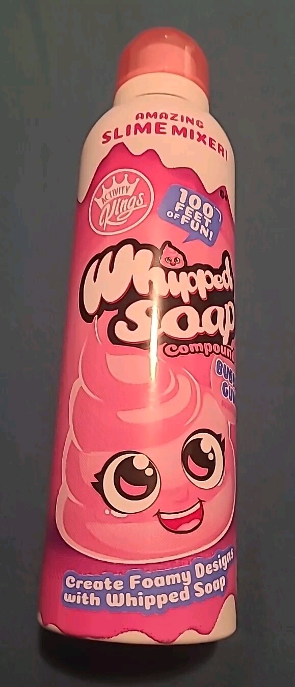 ACTIVITY KINGS - Whipped Soap | Slime Mixer | Bubblegum Scent