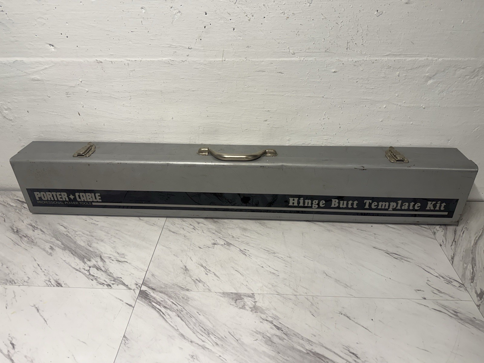 Porter Cable Model #59380 Hinge Butt Template Kit With Metal Case