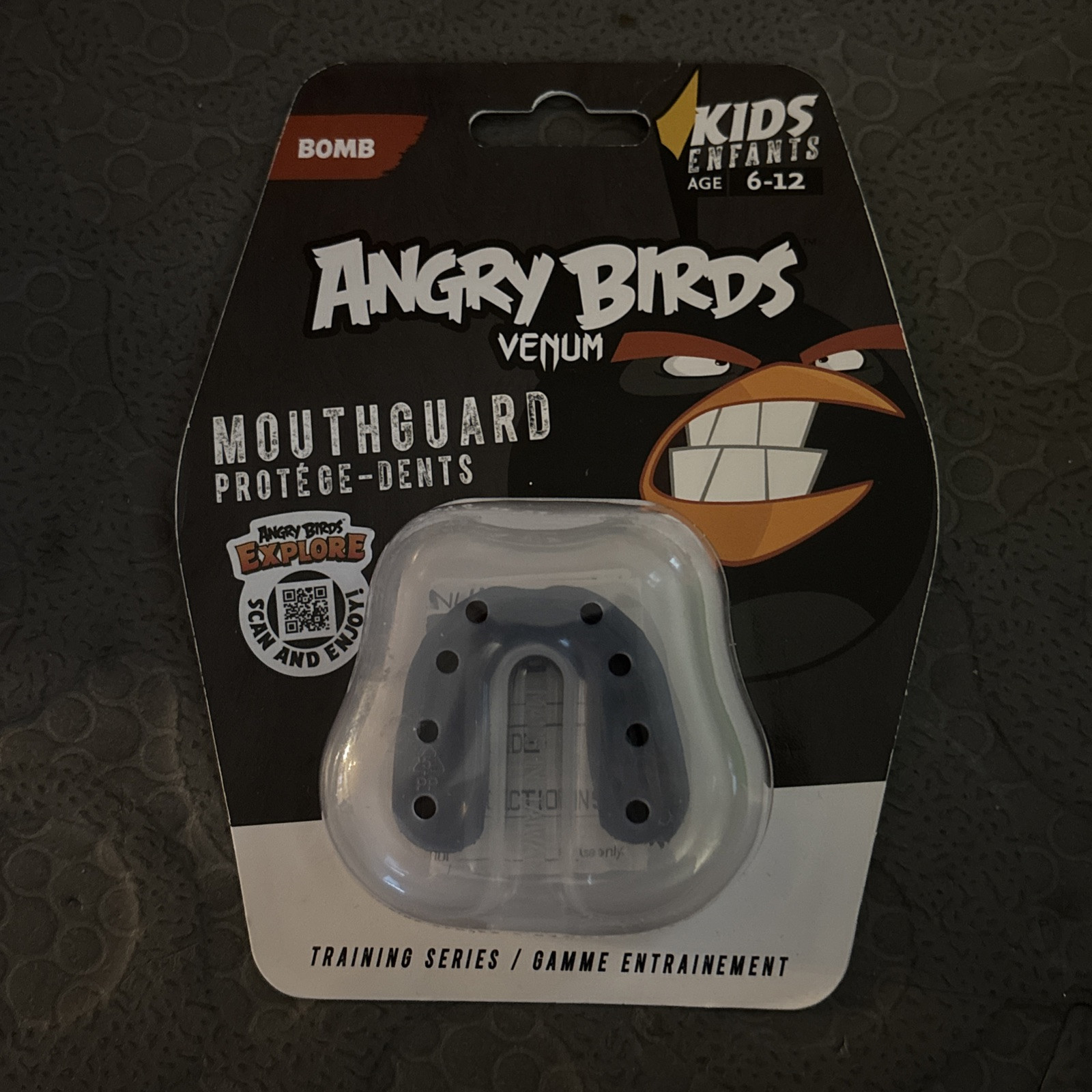 Venum Angry Birds Mouthguard (kids) mouth guard- Black Ages 6-12