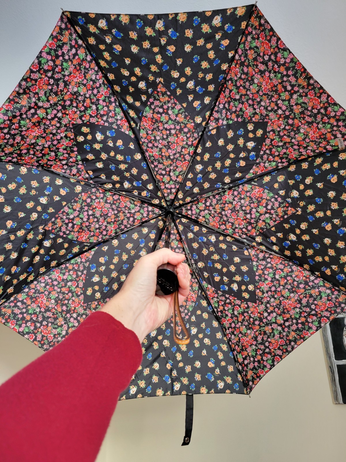 Coach Floral Posey Umbrella