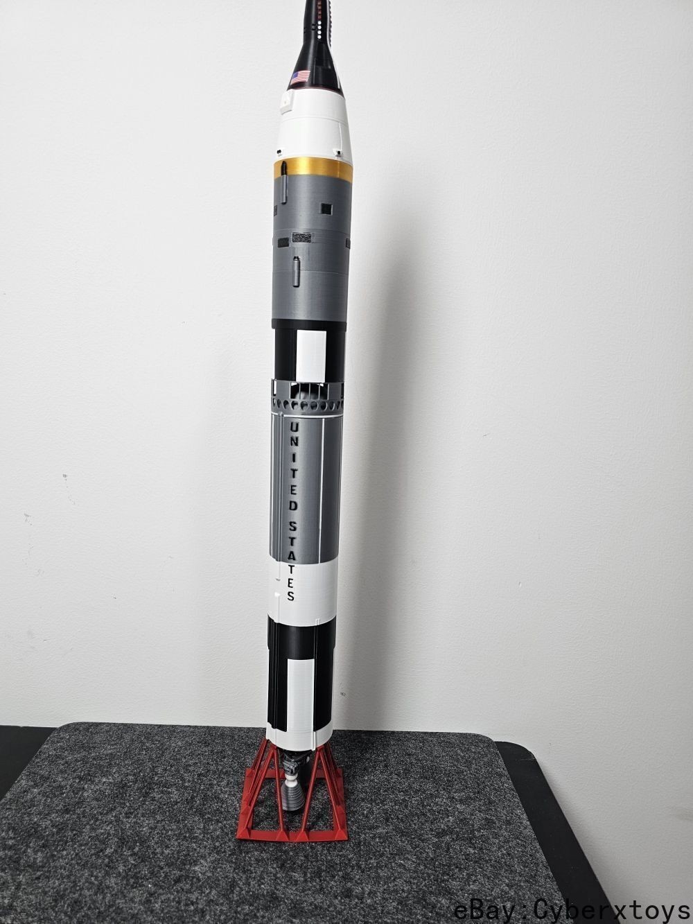 1:60 Scale NASA Gemini Titan II Rocket Model – Fully Painted, 22" Length