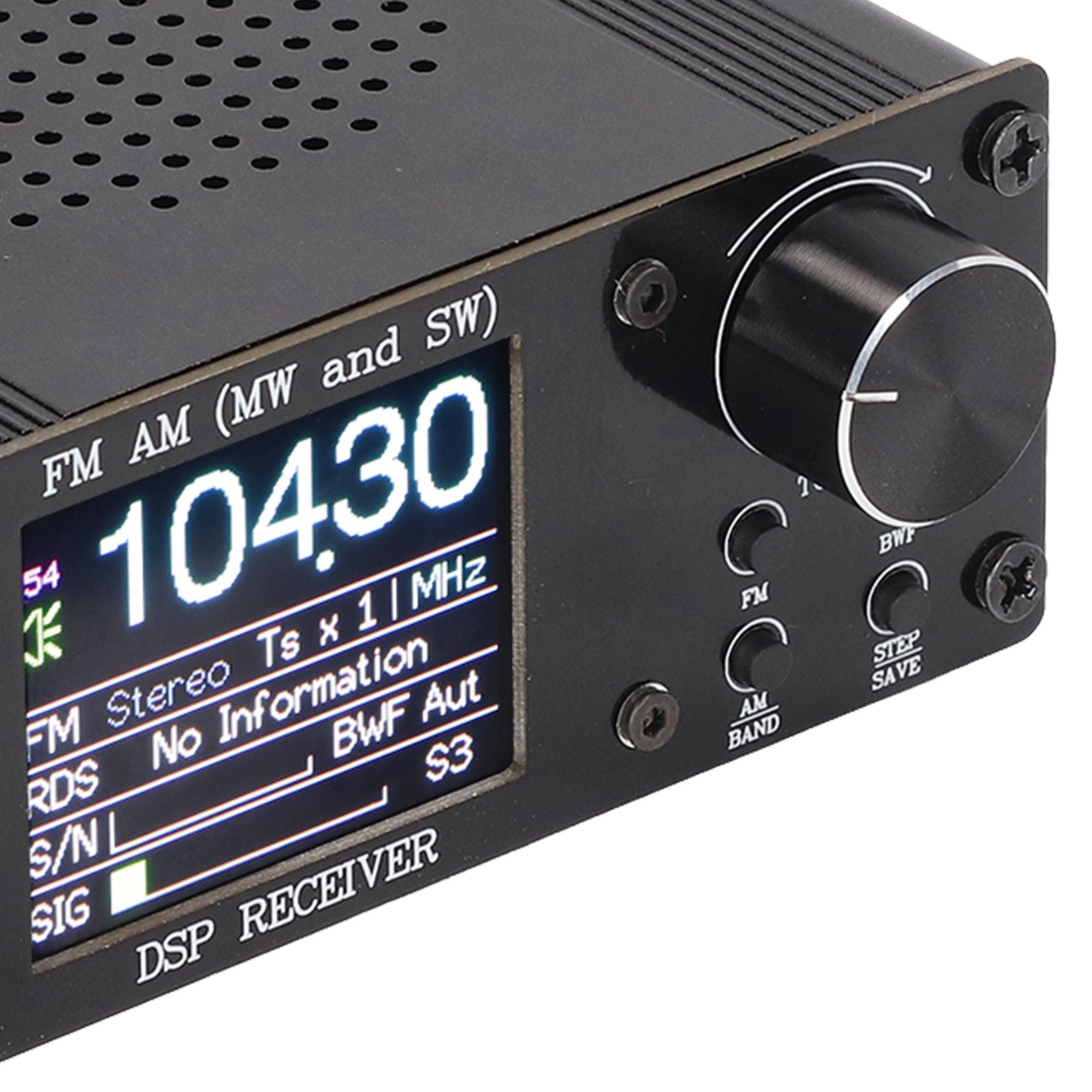 1 Portable FM AM Receiver High Accuracy For Travel And Home Use