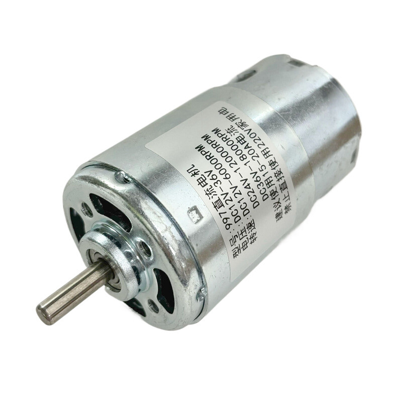DC Motor 997 Powerful 12-36V High Speed 36V Motor Silent Dual Axis