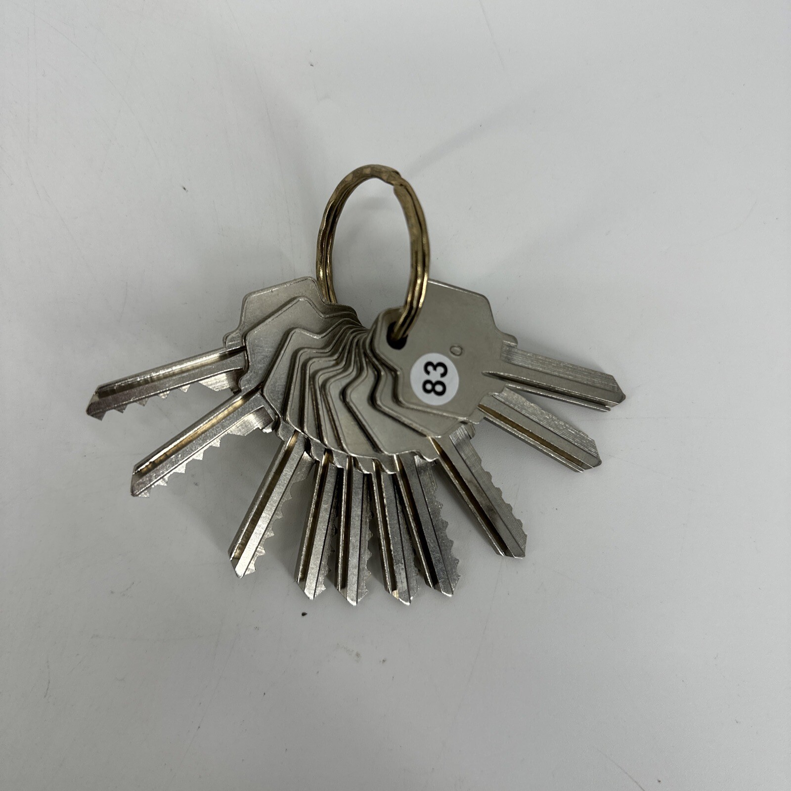 SET OF 10 ILCO R1064E NA25 Lock Guide Master Key Set #0-9