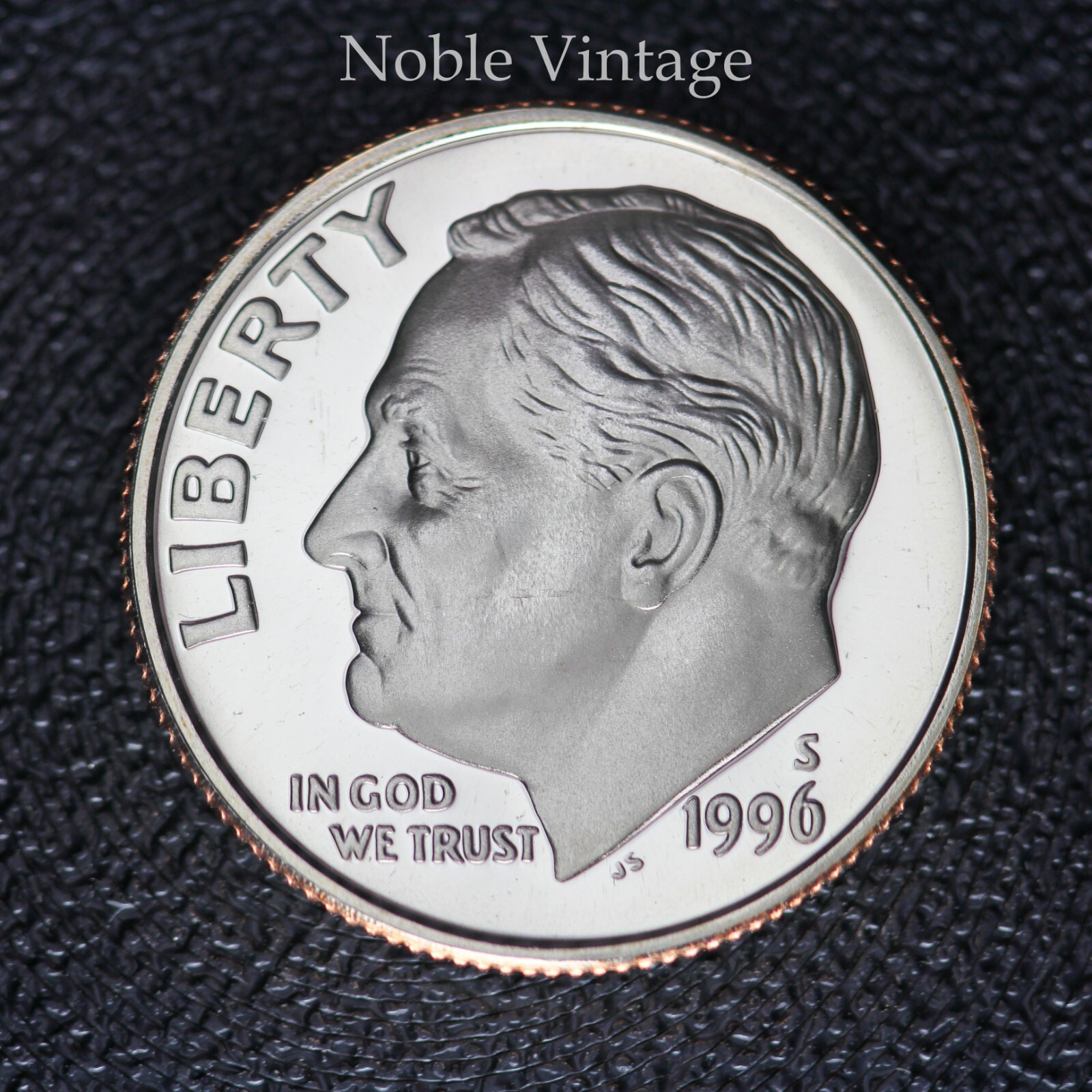 1996 S Proof Roosevelt Dime - From a Clad Proof Set