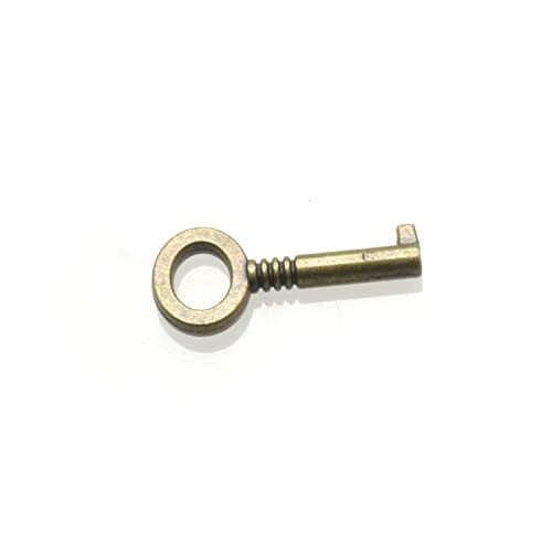 6pcs Retro Mini Lock Replacement Key, Suitable for Universal Keys Such As Mini