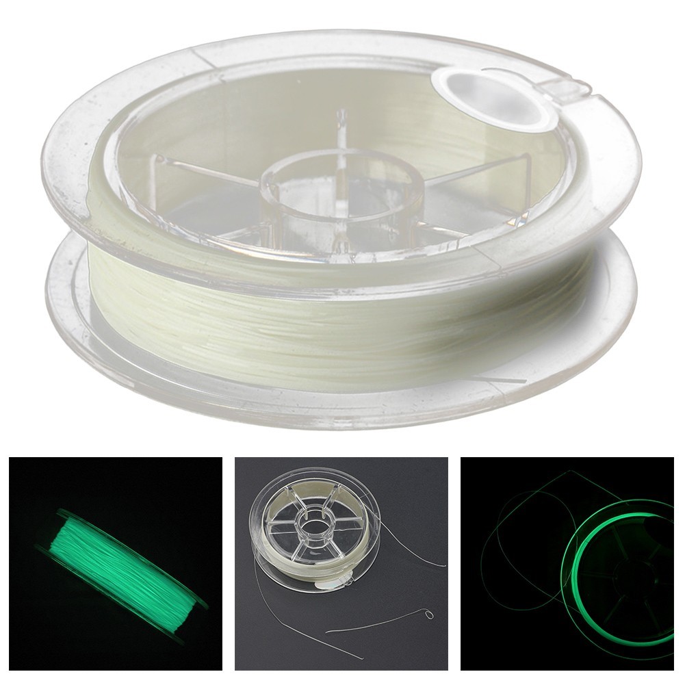 Luminescent Threads Made from Materials Measuring 037 mm by 050 m Each