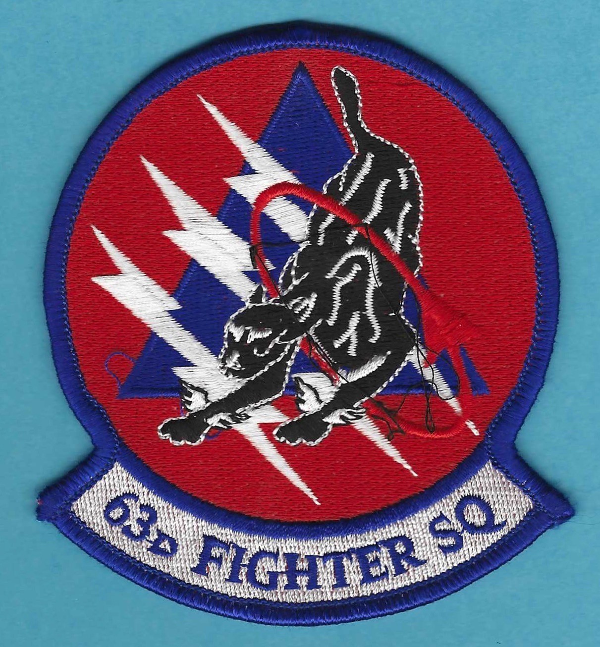 UNITED STATES AIR FORCE 63RD FIGHTER SQUADRON PATCH