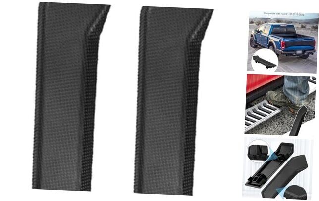 Running Board-Step Pad Grip Cover Fit for Ford F-150 F-250 F-350 2015-2022 2pcs