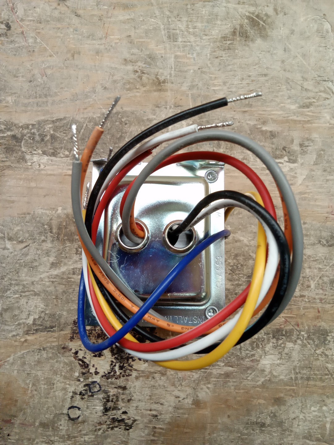 DAYTON TRANSFORMER 4VZF8G 24 OUTPUT VAC.