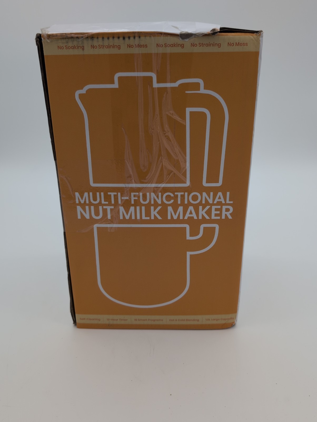 HANXI HX-D01 Multi-Functional Nut Milk Maker 600W Mini Soy Soup Maker White