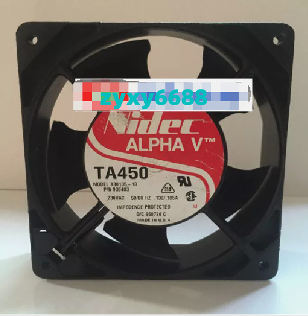1x for TA450 A30135-10 Cabinet industrial fan 230V 0.13/0.105A 120X120X38mm &z