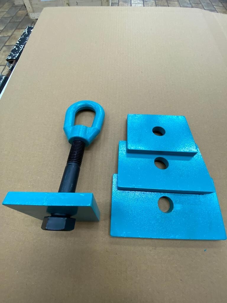 SET#90 Auto Body Frame Machine repair Tool Plates pulling Collision clamps