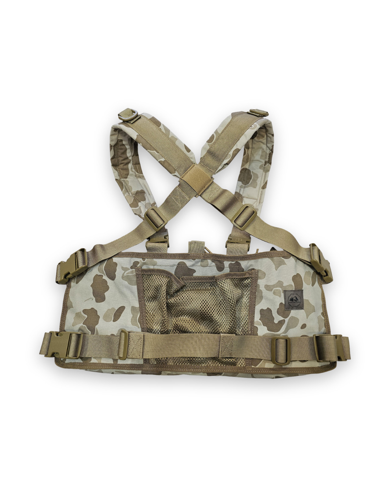 Low Profile Chest Rig P1942 Frogskin Brown