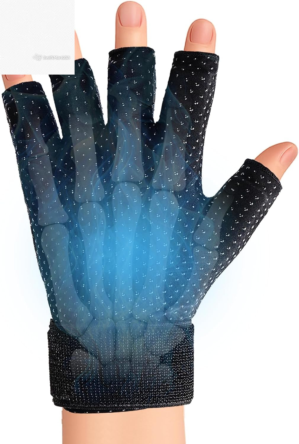 Finger Arthritis Compression Ice Pack Gloves Hot Cold Therapy Carpal Tunnel Pain