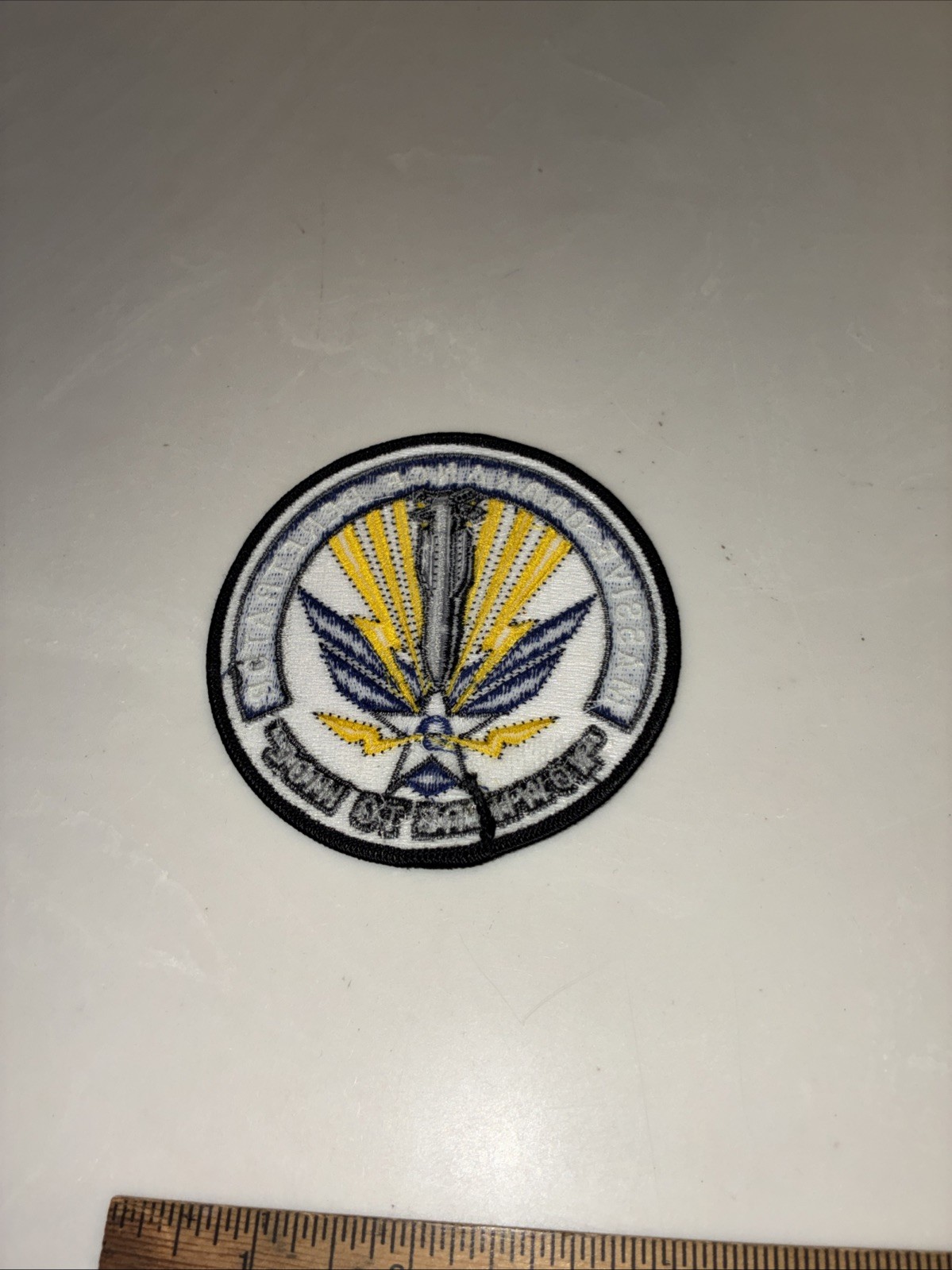 Military Patch Massive Ordnance Penetrator "Nowhere to Hide"