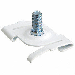 CRL CTC1-XCP4 CRL Satin Anodized Ceiling Twist Clip - pack of 4