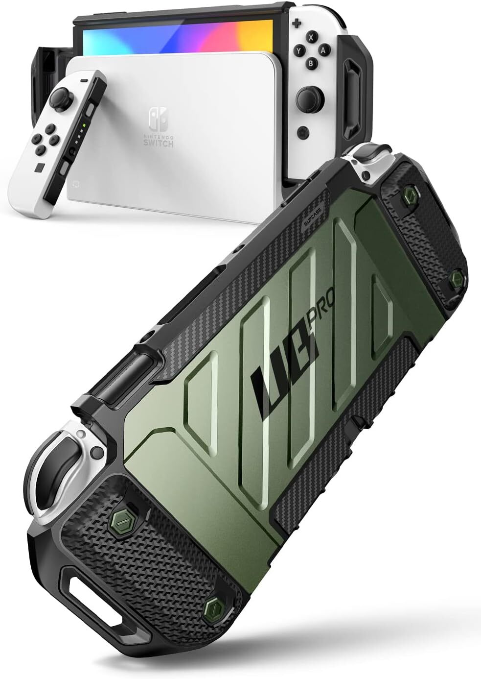 SUPCASE UBPro Case for Nintendo Switch OLED 2021 Dockable Rugged Protective Case