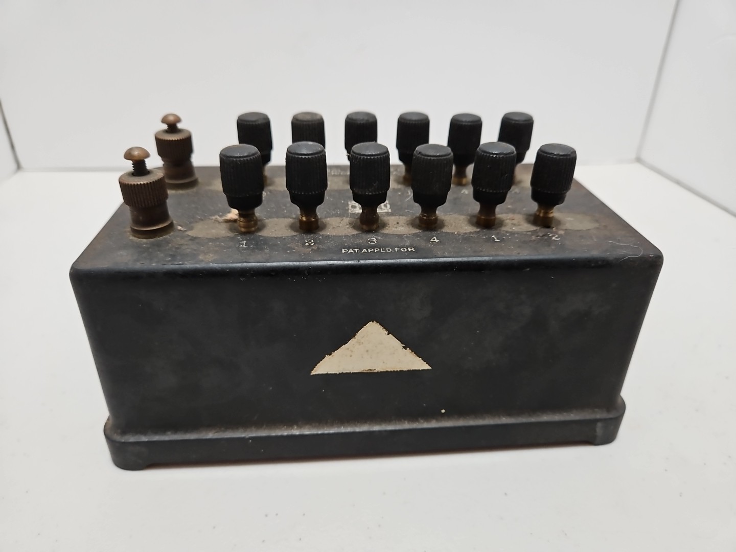 Central Scientific Cenco Decade Resistance Box Resistor Vintage Steampunk