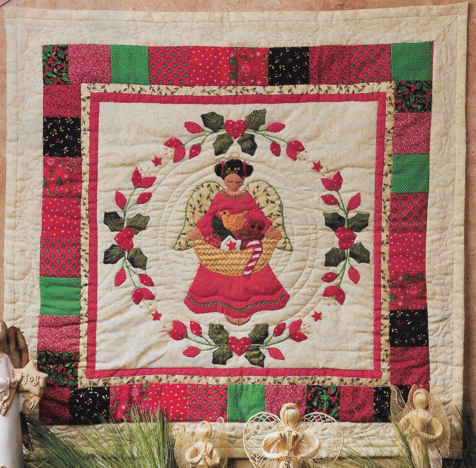 Mama is an Angel Wall Quilt quilting pattern instructions
