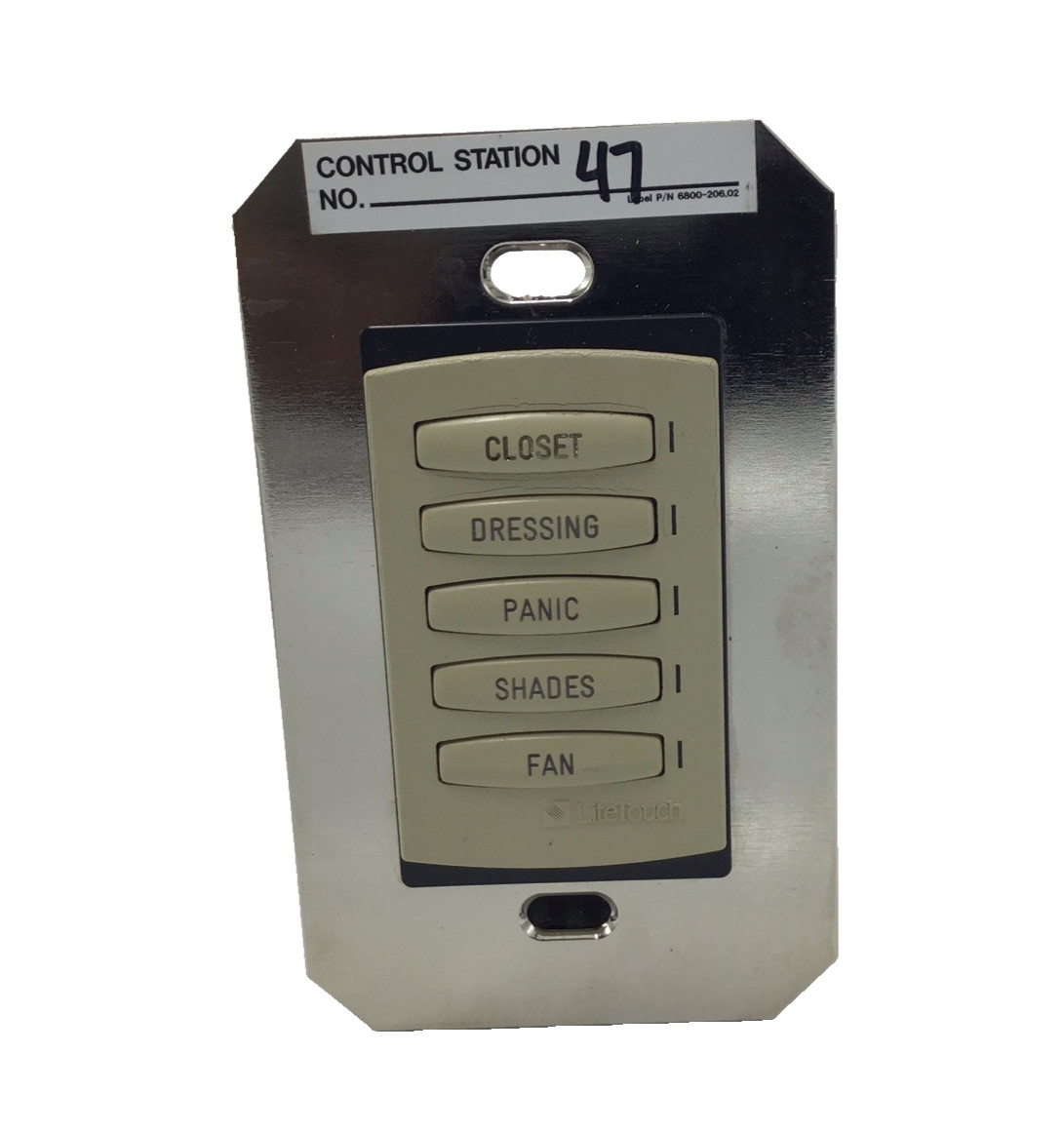 LiteTouch 5-Button Control Station Backlit Keypad