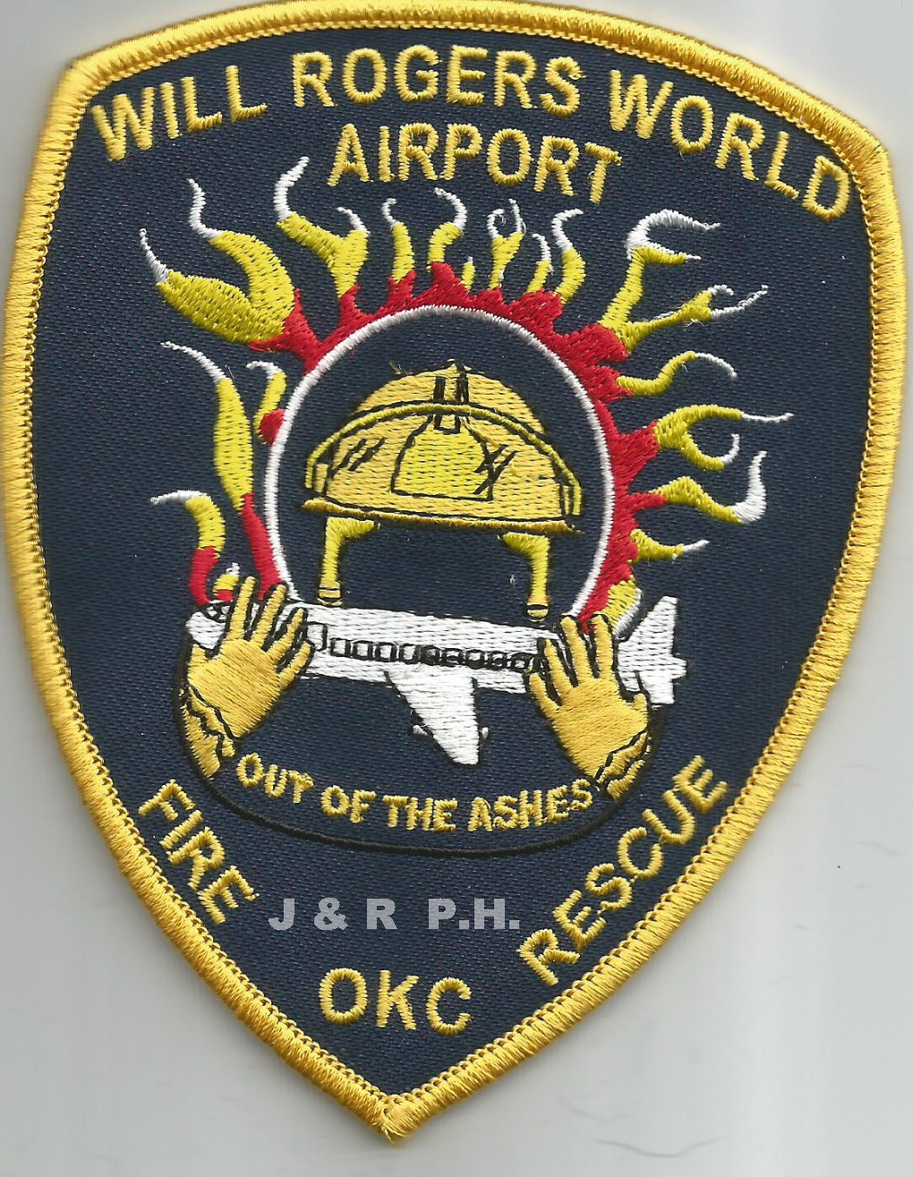 Airport - Will Rogers World Airport - C.F.R., OK (3.75" x 4.75" size) fire patch