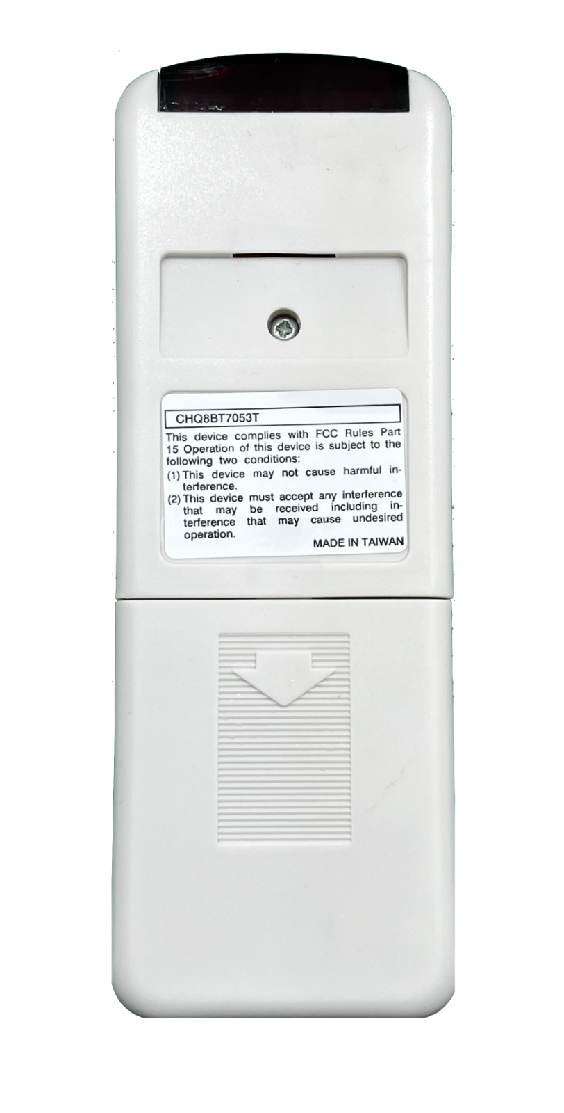 CHQ8BT7053T Ceiling Fan Remote 4 DIP SWITCH VERSION W/ TOP and BTM light