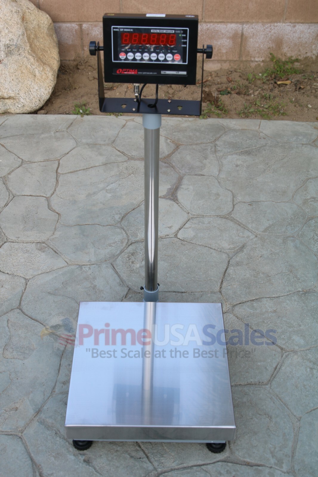 OP-915 Bench Scale 60 lb x .002 lb Digital 16"X 16" Shipping Scale 30kg x 1g
