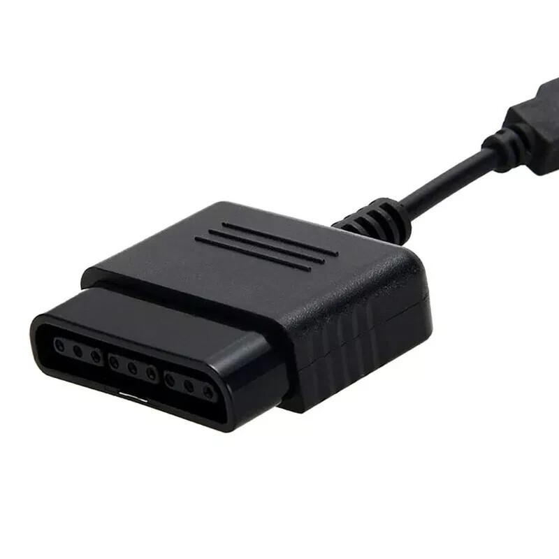 2X USB PS2 To PS3 Game Controller Adaptor Converter Cable For Sony PlayStation