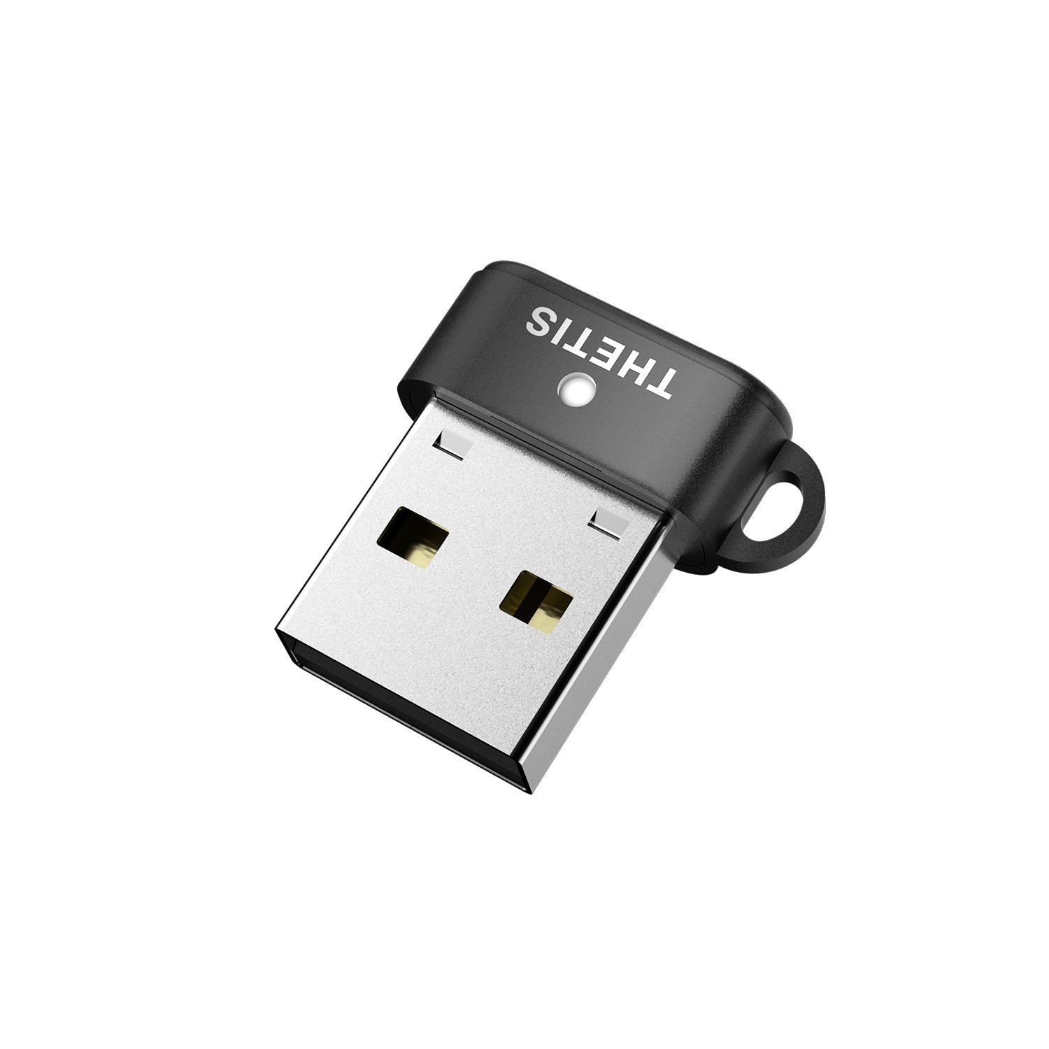 Thetis Nano-A FIDO2 Security Key Hardware Passkey Device with USB A Port -1 Pack