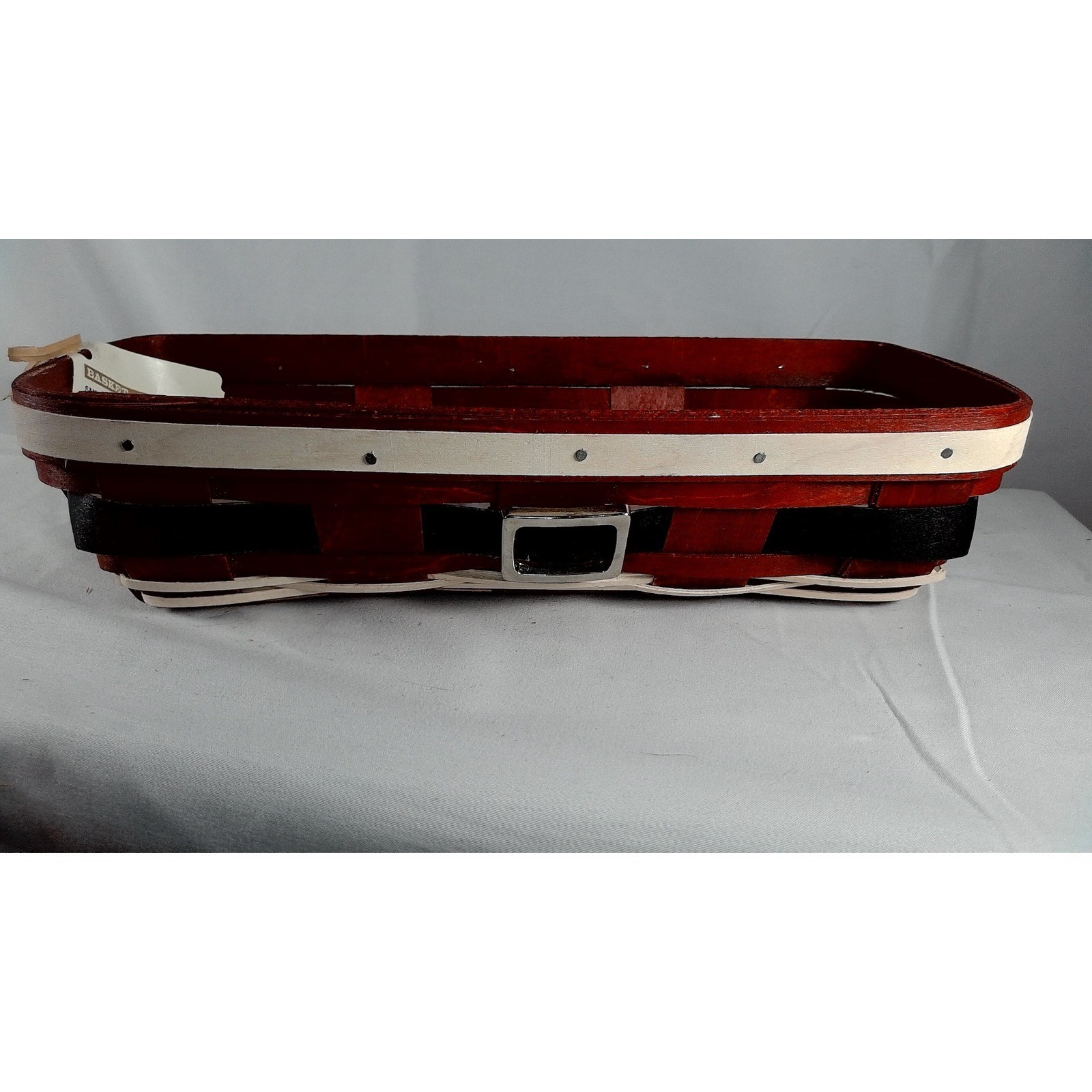 Longaberger Santa Belly Cracker Basket - NEW
