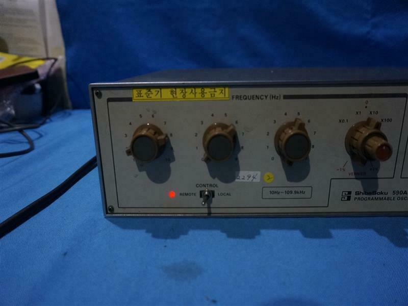 Shibasoku 590AR Programmable Oscillator