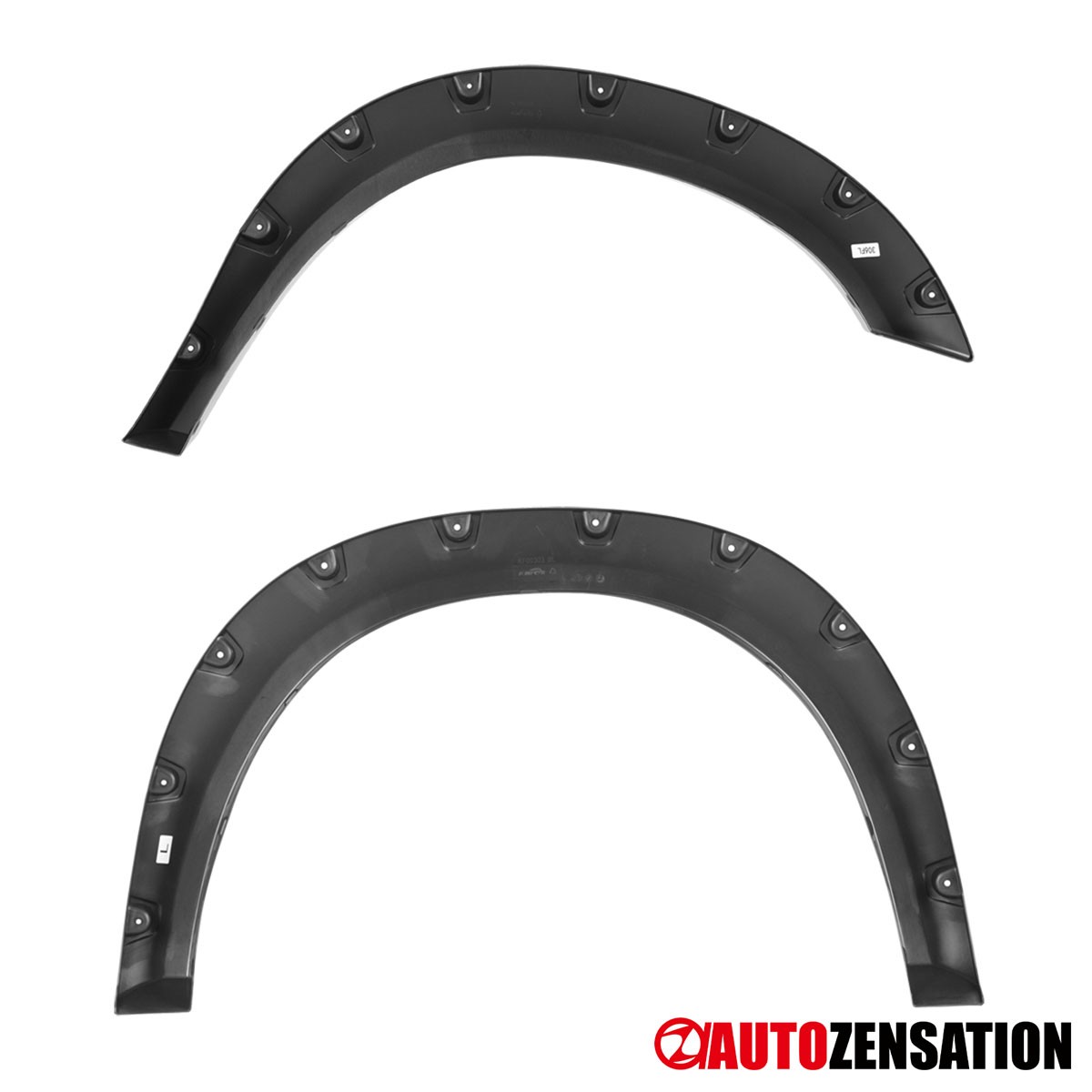 Fit 2019-2024 Dodge Ram 2500 3500 Textured Bolt-On Pocket Rivet Fender Flares