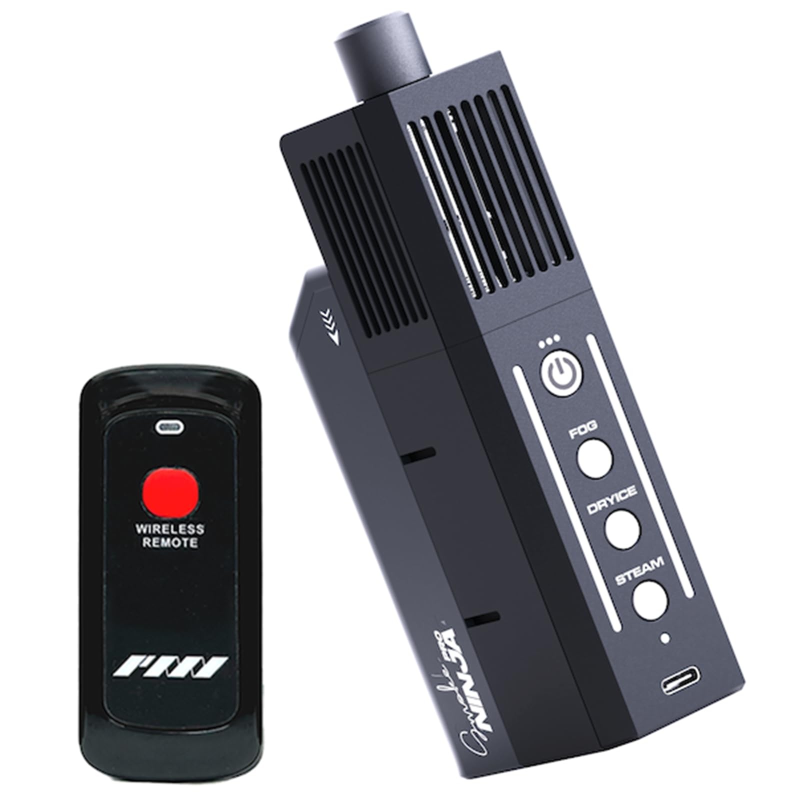 PMI SmokeNINJA PRO KIT - Portable Fog Machine with Bluetooth, 3rd Gen Haze...