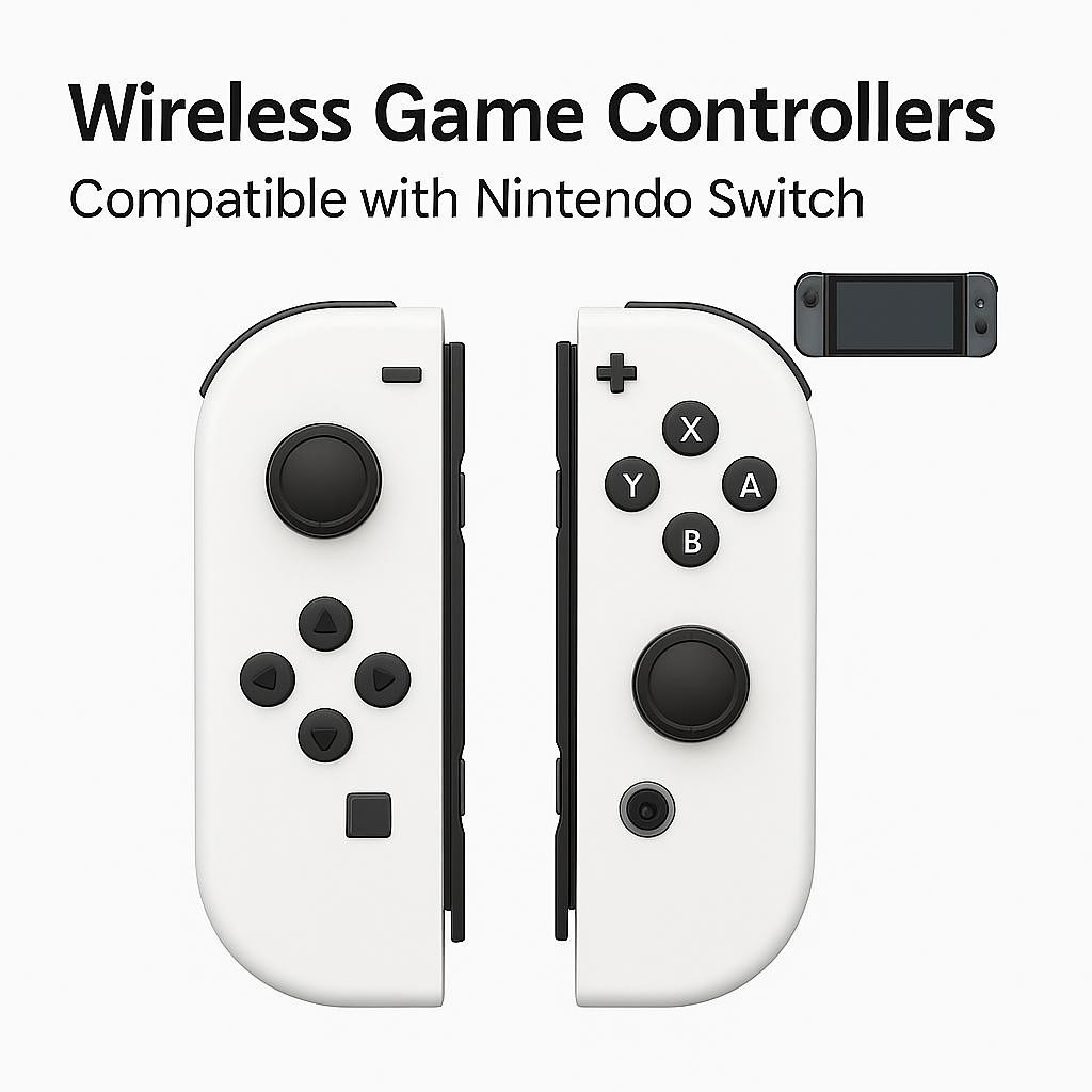 For Nintendo Switch Joy-con-Controller Left w/ Right Wireless Gamepad 1-Pair