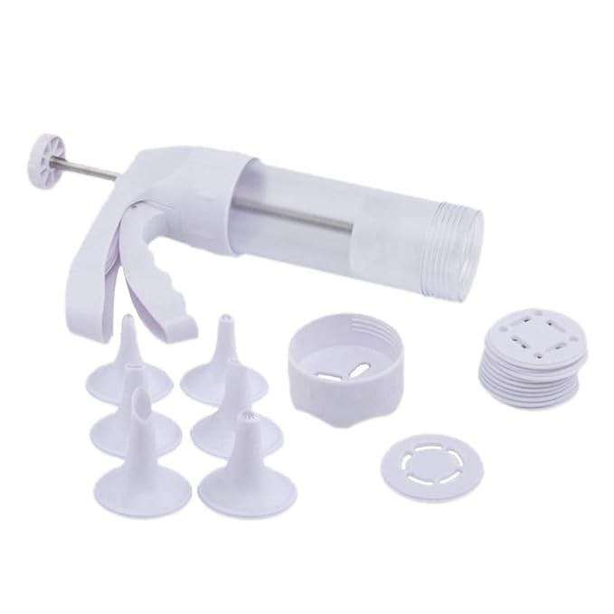 Manual Cookie Press Set Home Kitchen Durable Multipurpose
