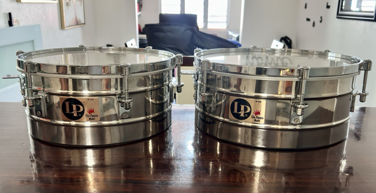 Timbales Tito Puente 14/15 (Drums Only)