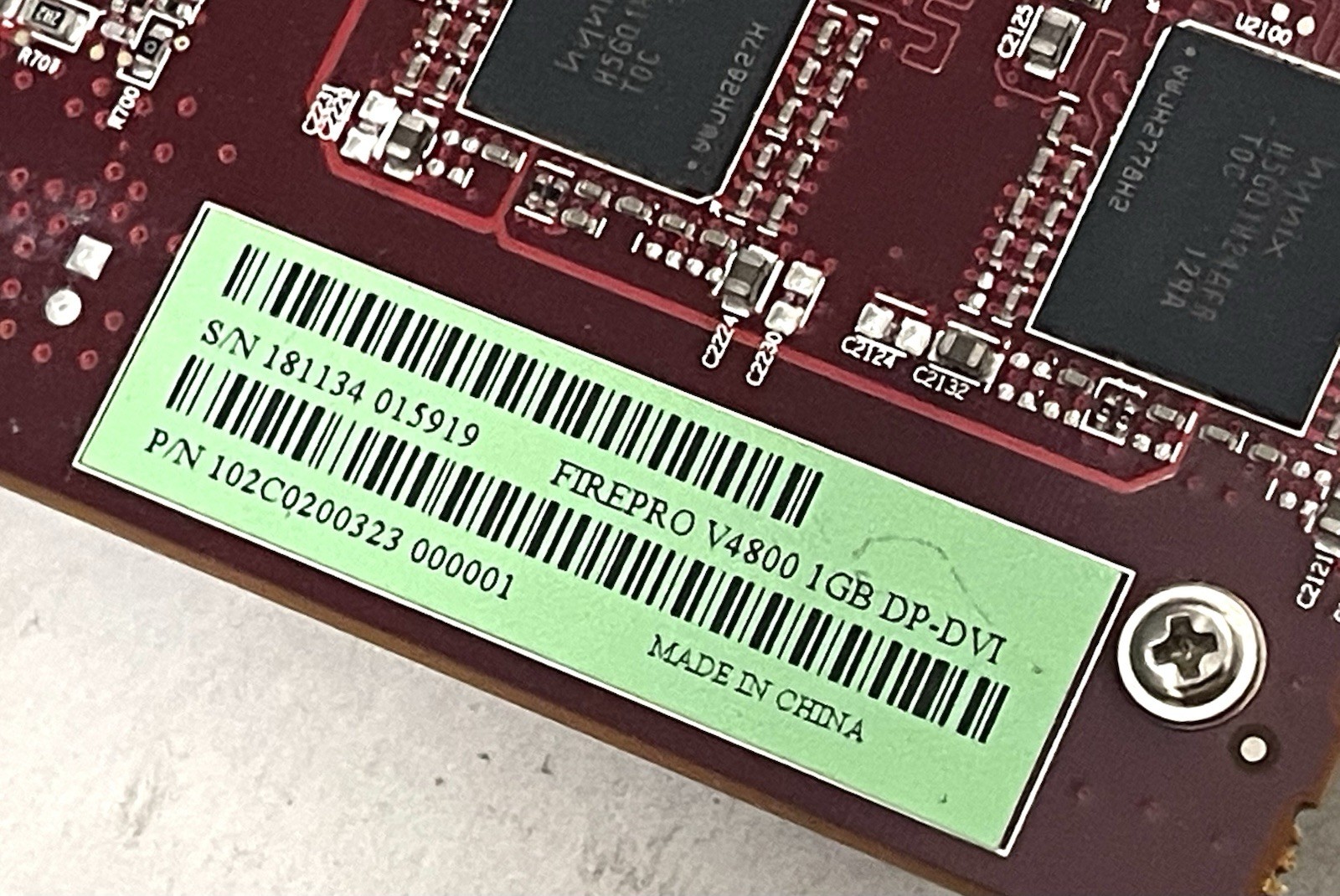 FirePro 3D Graphics V4800 DP-DVI 1Gb GDDR5 Video Card