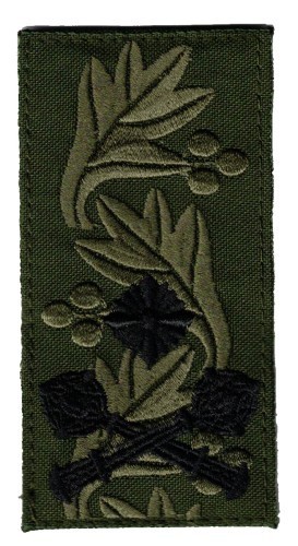 Ukrainian Major-General rank patch on OD
